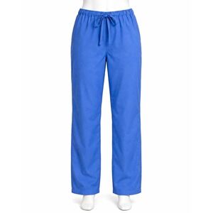 Allheart Basics Unisex Medical Scrub Pants Periwinkle Blue Size Large Drawstring